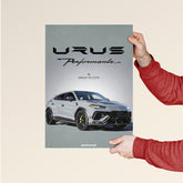 Lamborghini Urus Performante – Grigio Telesto Poster